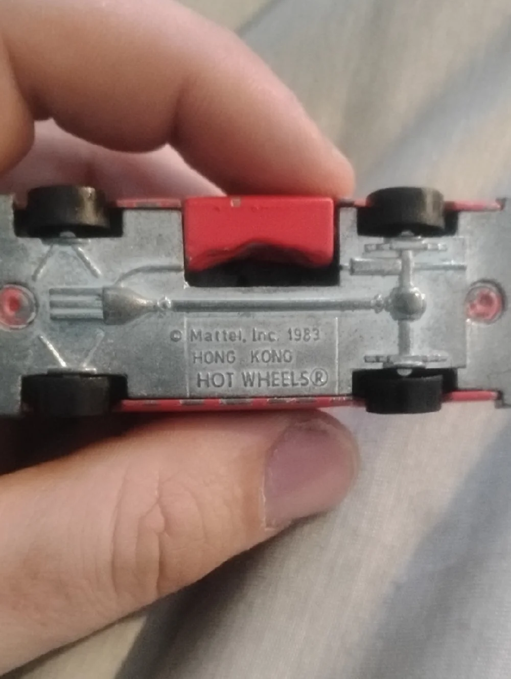 Hot Wheels Crash Car Red Fire Chief